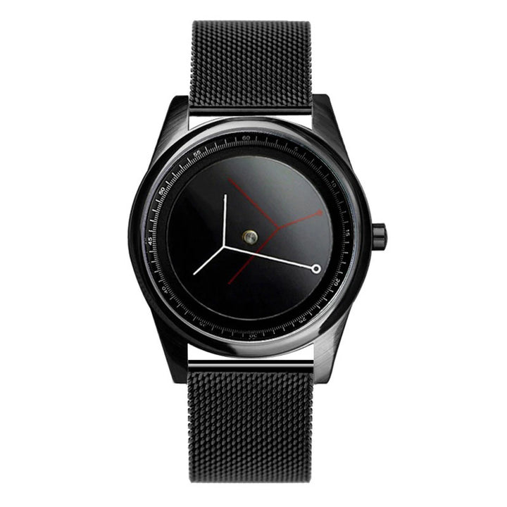 Stainless Steel Creative Design For Men and Women Wristwatch