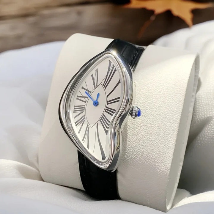 Distinctive Design Roman Numeral Quartz Watch for Women