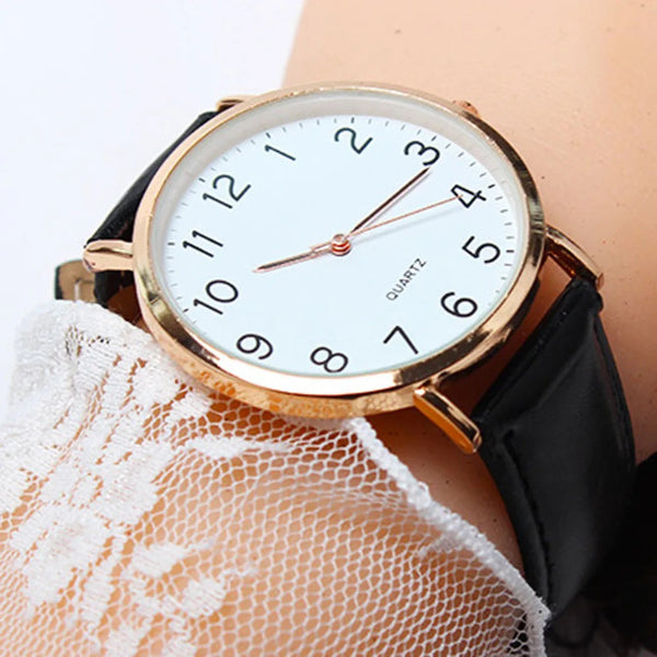 Minimalist Arabic Numerals Quartz Watches Inspire Watch