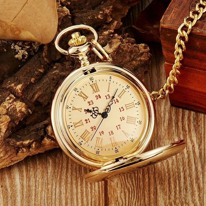 Sentimental Quartz Pocket Watches Keepsake for Son