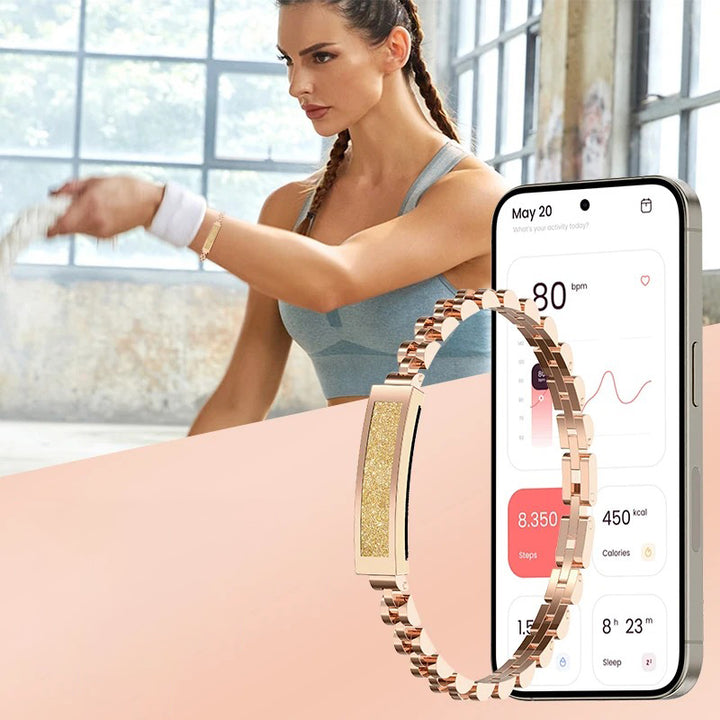 Heart Rate and Sleep Monitoring Fitness Smartwatch for Couples