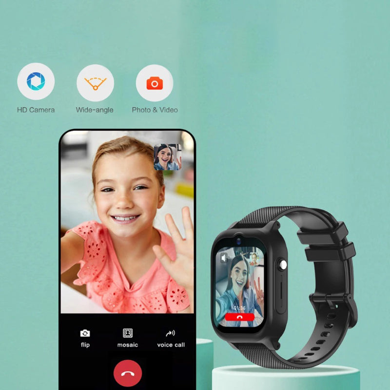 Interactive HD Color Screen Smart Phone Watch for Kids