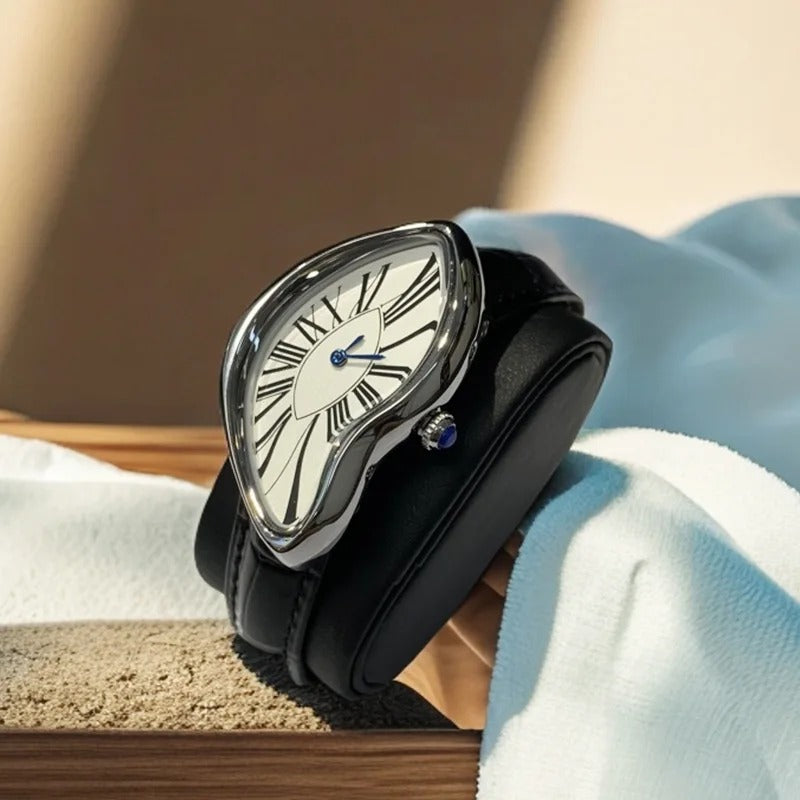 Distinctive Design Roman Numeral Quartz Watch for Women
