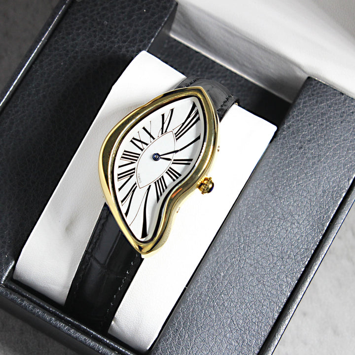 Distinctive Design Roman Numeral Quartz Watch for Women