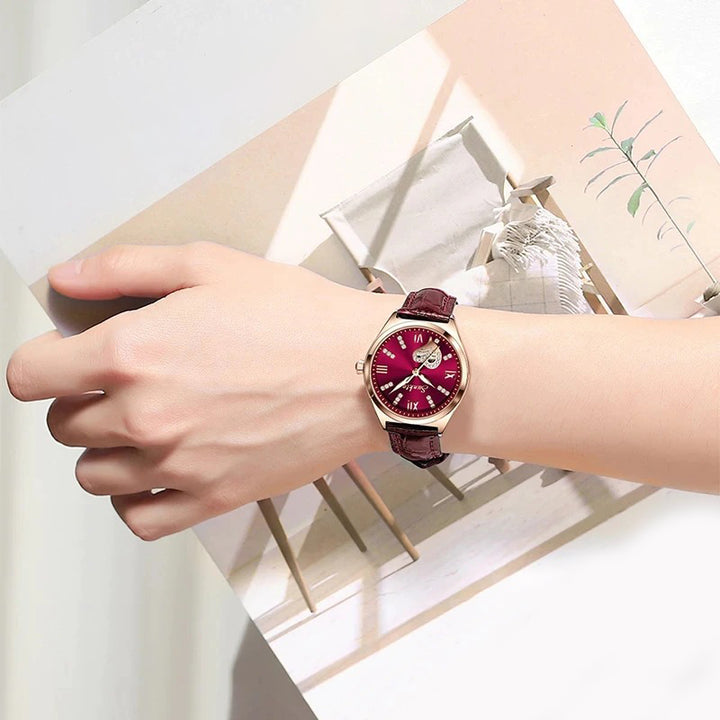 Women's Elegant Rhinestone Inlaid Watch Collection