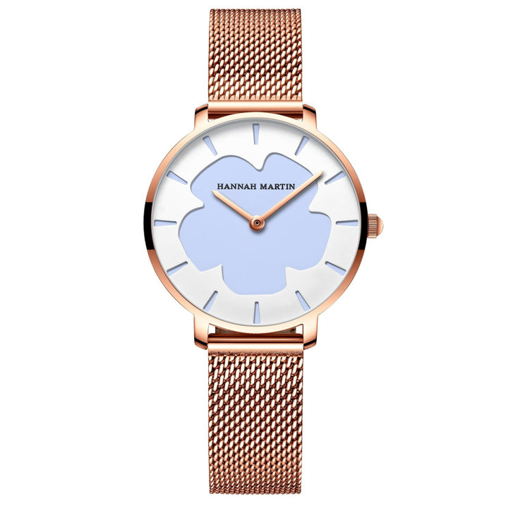 Creative Fashion Trend Color Changing Flower Dial Quartz Watches