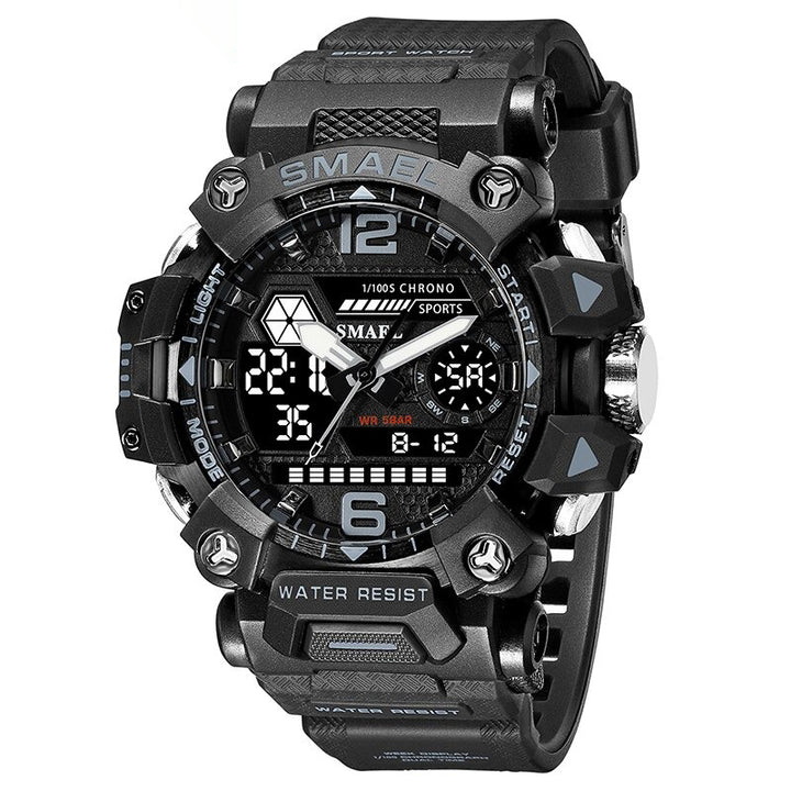 Cool Trend Dual Display Military Outdoor Sports Chronograph Men's Watches