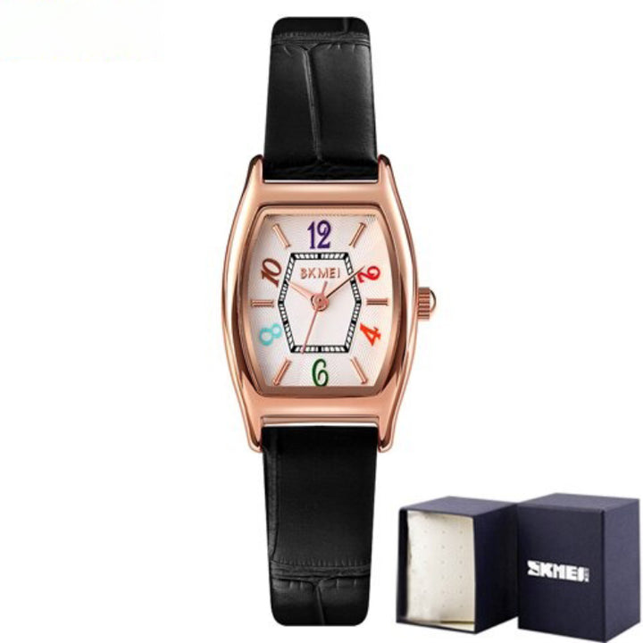 Fancy Colorful Numbered Dial Quartz Wristwatches for Women