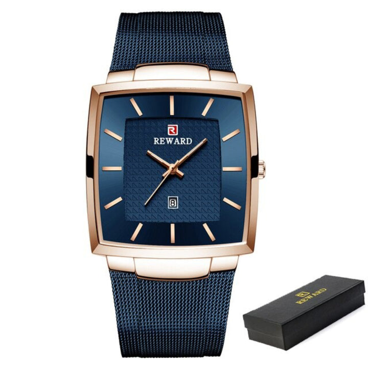 Ultra-Thin Stainless Steel Mesh Strap Quartz Watches