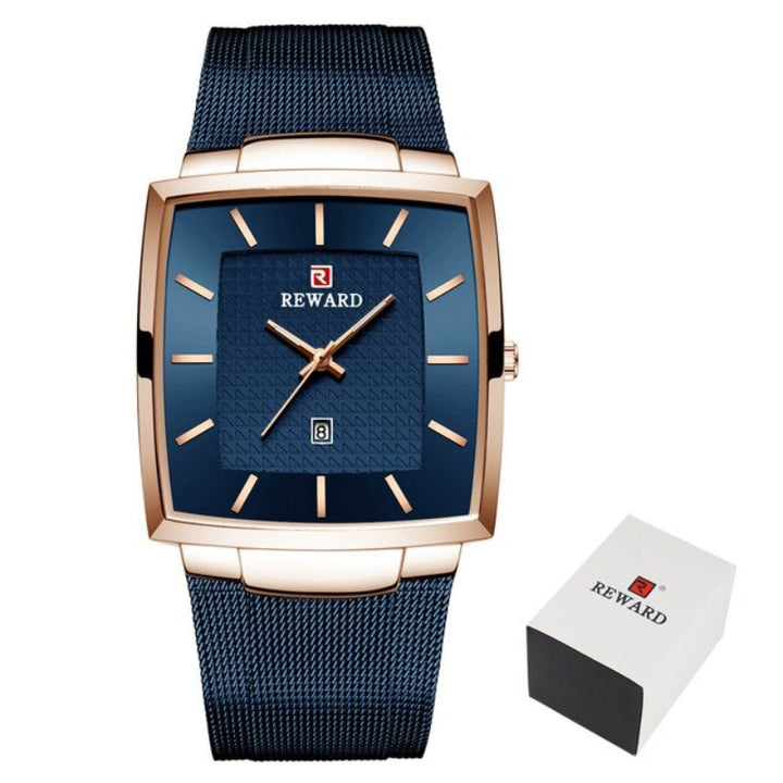 Ultra-Thin Stainless Steel Mesh Strap Quartz Watches