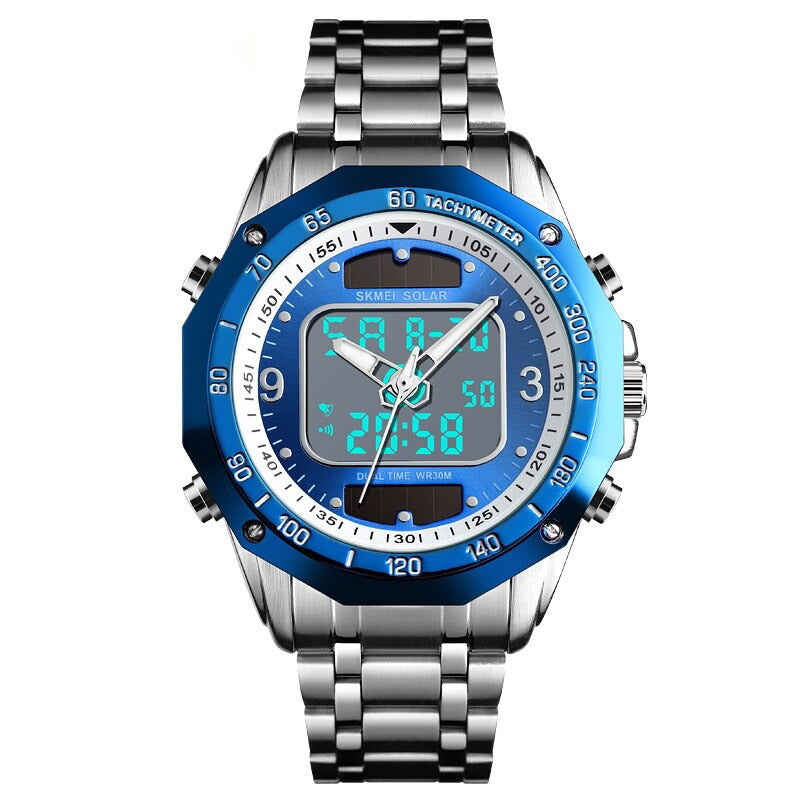 Innovative Dial Style Solar-Powered Digital Watches
