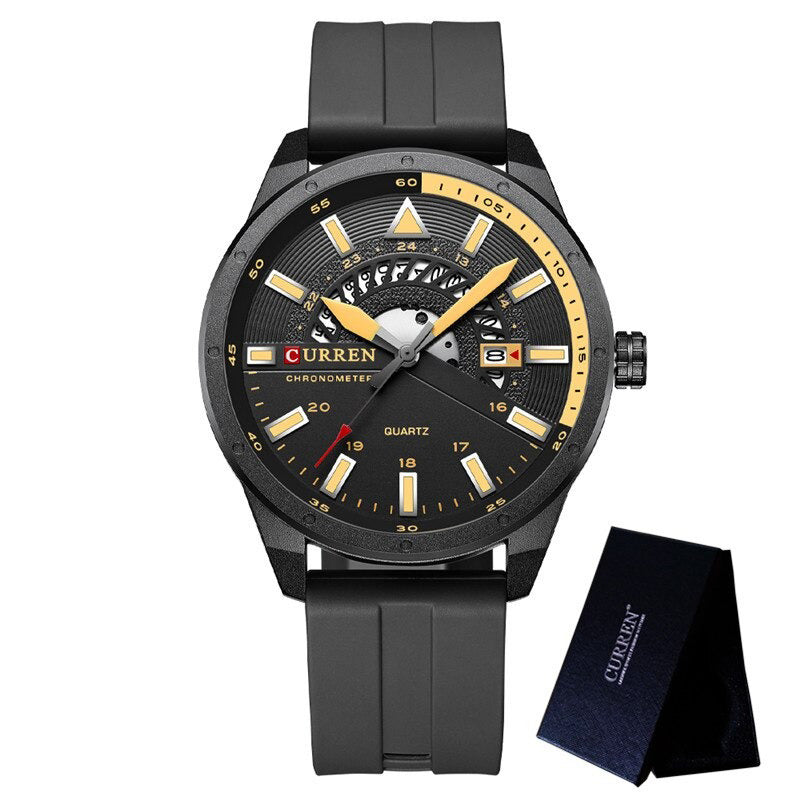 Men's Business and Leisure Luminous Scale Quartz Watches