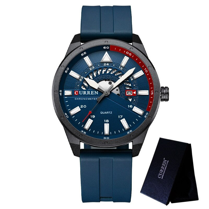 Men's Business and Leisure Luminous Scale Quartz Watches