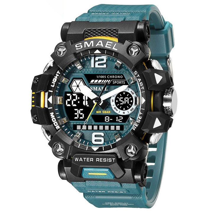 Cool Trend Dual Display Military Outdoor Sports Chronograph Men's Watches