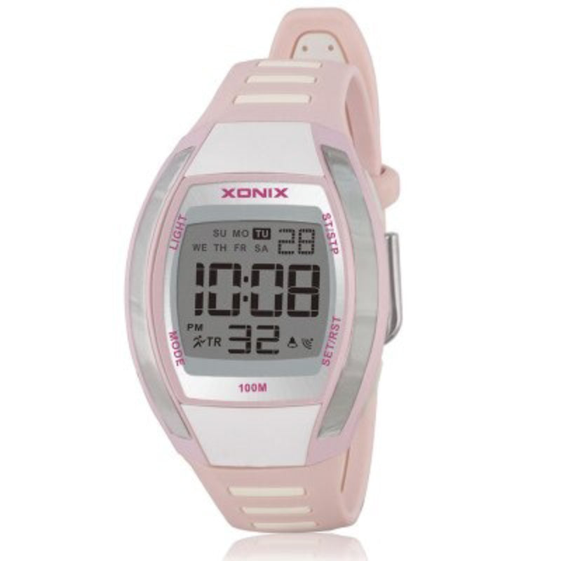 Digital Dual Time Display Water-resistant Swimming and Sports Chronograph Watches