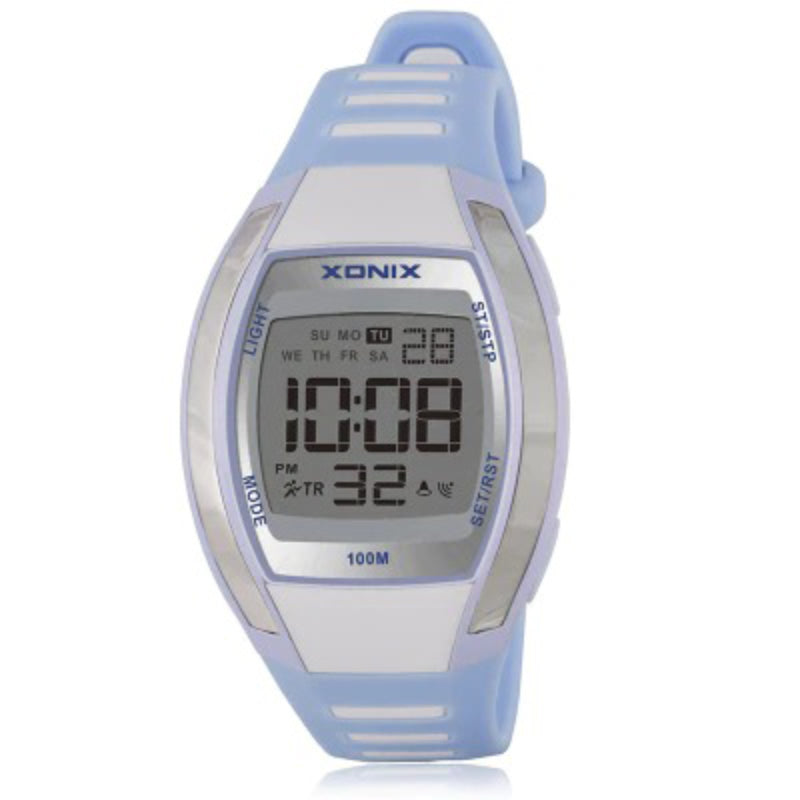 Digital Dual Time Display Water-resistant Swimming and Sports Chronograph Watches