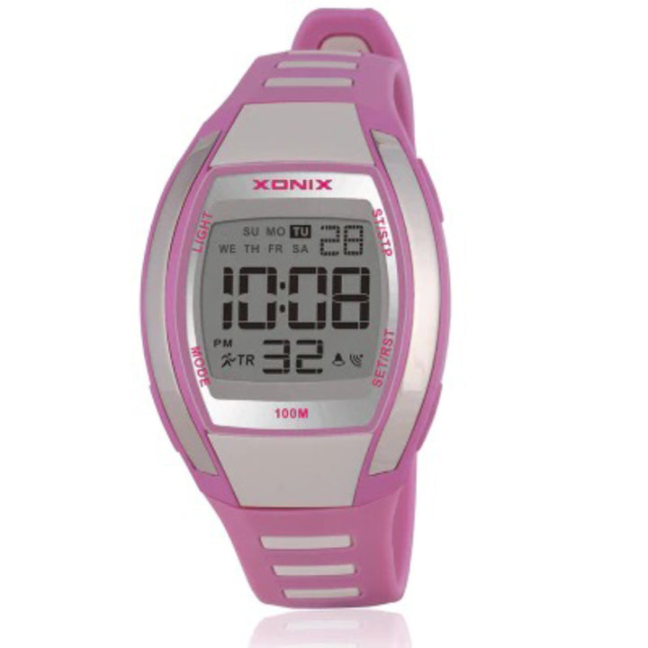 Digital Dual Time Display Water-resistant Swimming and Sports Chronograph Watches