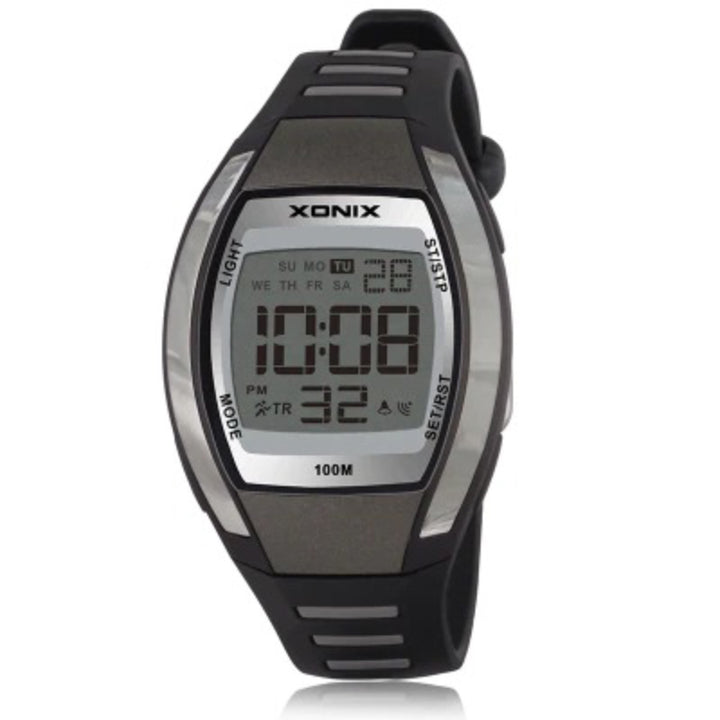 Digital Dual Time Display Water-resistant Swimming and Sports Chronograph Watches
