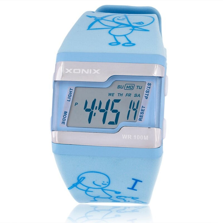 Children's Simple Sports Fashion Digital LED Display Watches