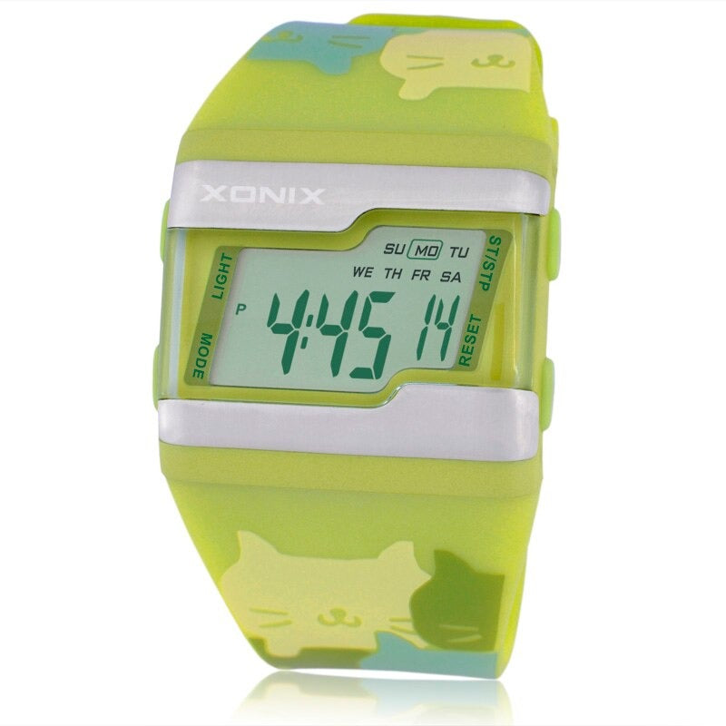 Children's Simple Sports Fashion Digital LED Display Watches
