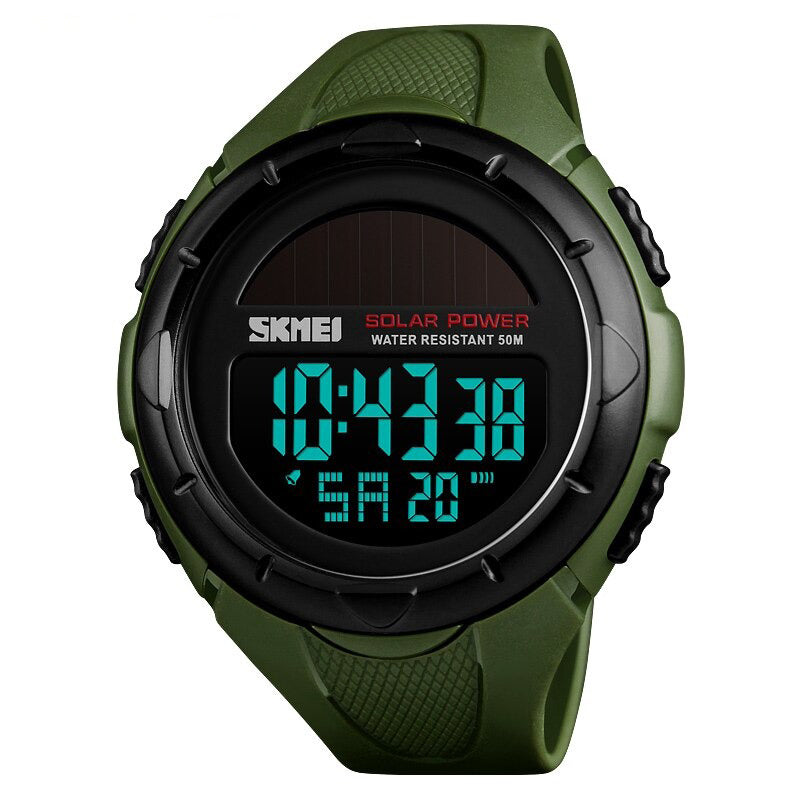 Cool Outdoor Sports Solar-Powered Digital Watches