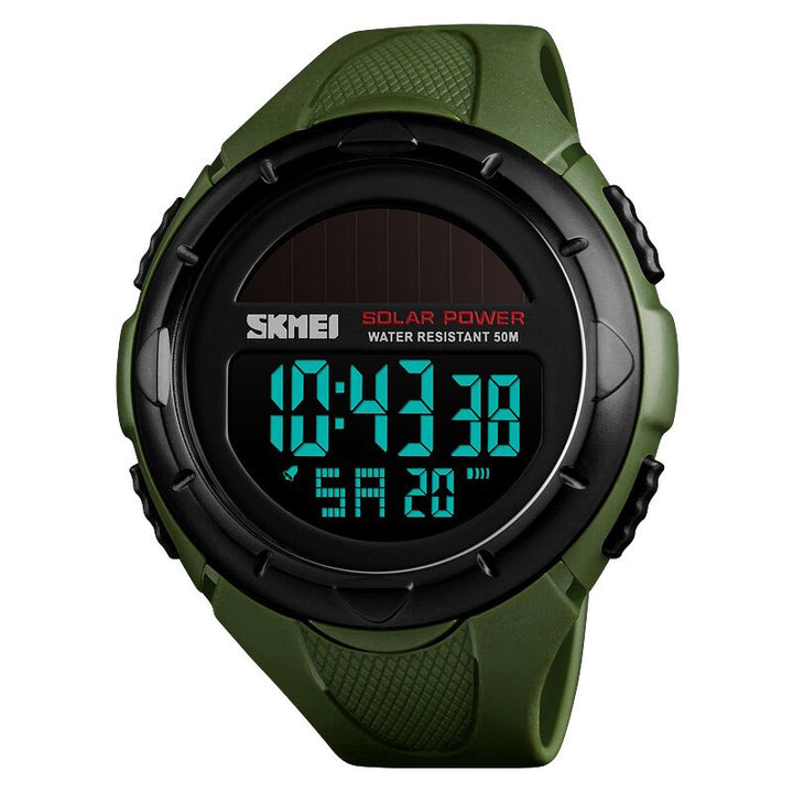 Cool Outdoor Sports Solar-Powered Digital Watches