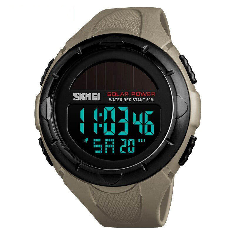 Cool Outdoor Sports Solar-Powered Digital Watches