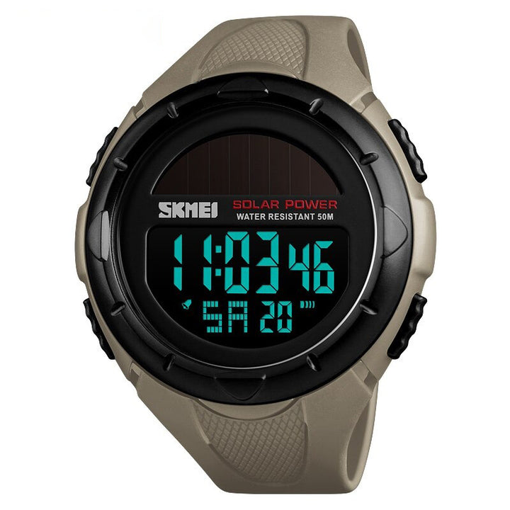 Cool Outdoor Sports Solar-Powered Digital Watches