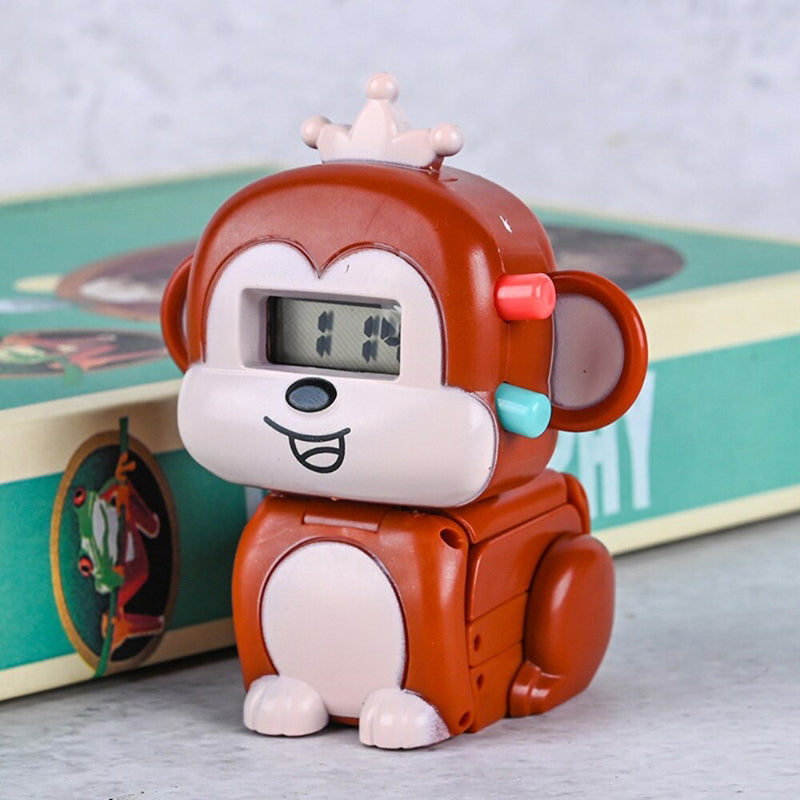 2-in-1 Animal Toy and Digital Watch for Kids