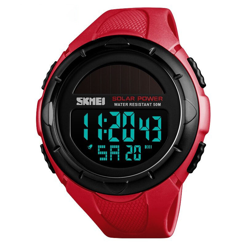 Cool Outdoor Sports Solar-Powered Digital Watches