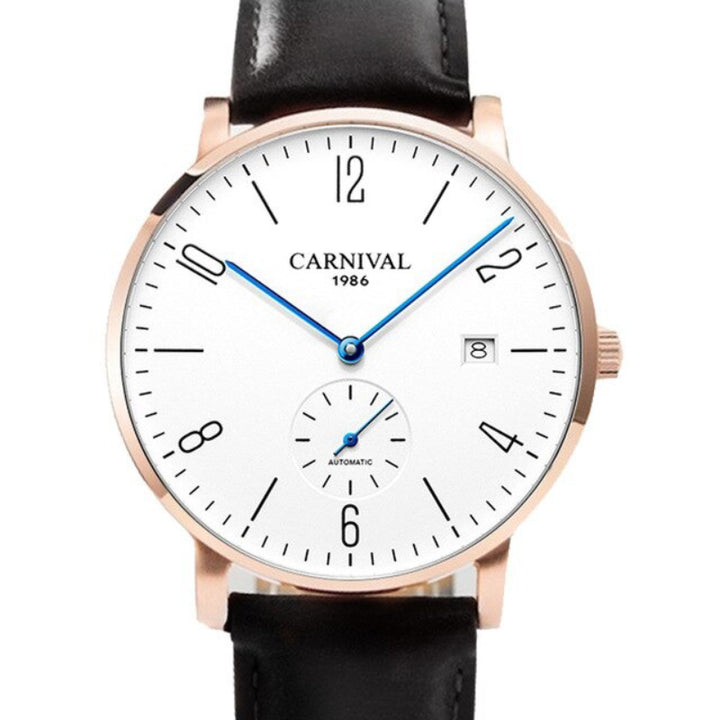 Water-proof Ultra Thin Dial Automatic Mechanical Leisure Watches