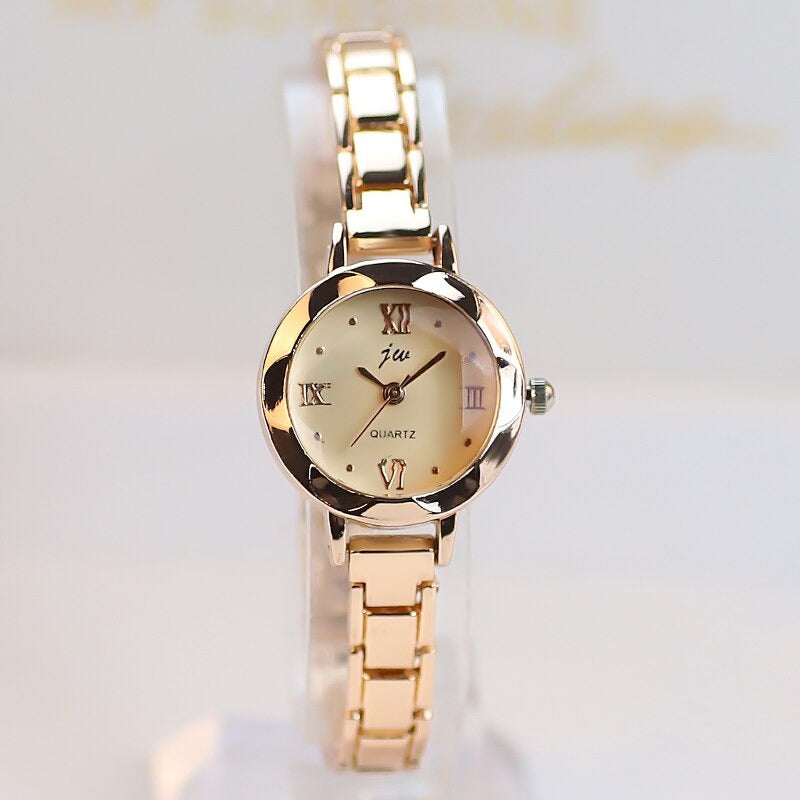 High-Polish Minimalist Small Dial Quartz Watches