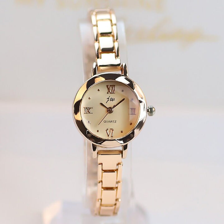 High-Polish Minimalist Small Dial Quartz Watches