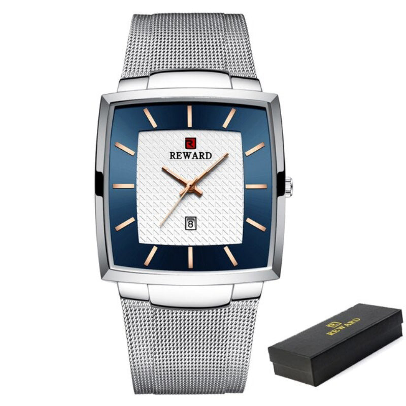 Ultra-Thin Stainless Steel Mesh Strap Quartz Watches