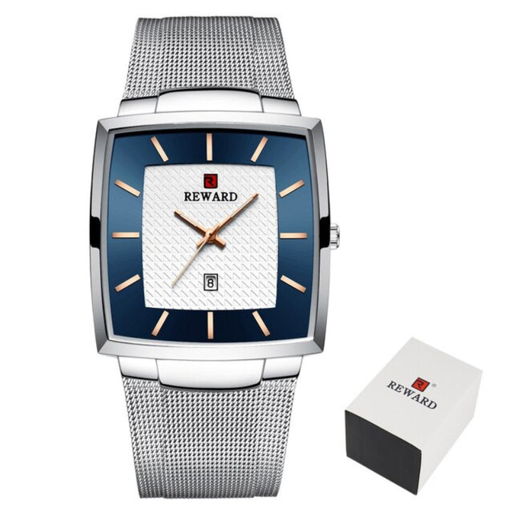 Ultra-Thin Stainless Steel Mesh Strap Quartz Watches