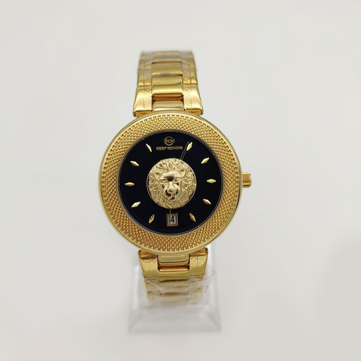 Fierce Lion Head Fashion Dial Waterproof Quartz Watches