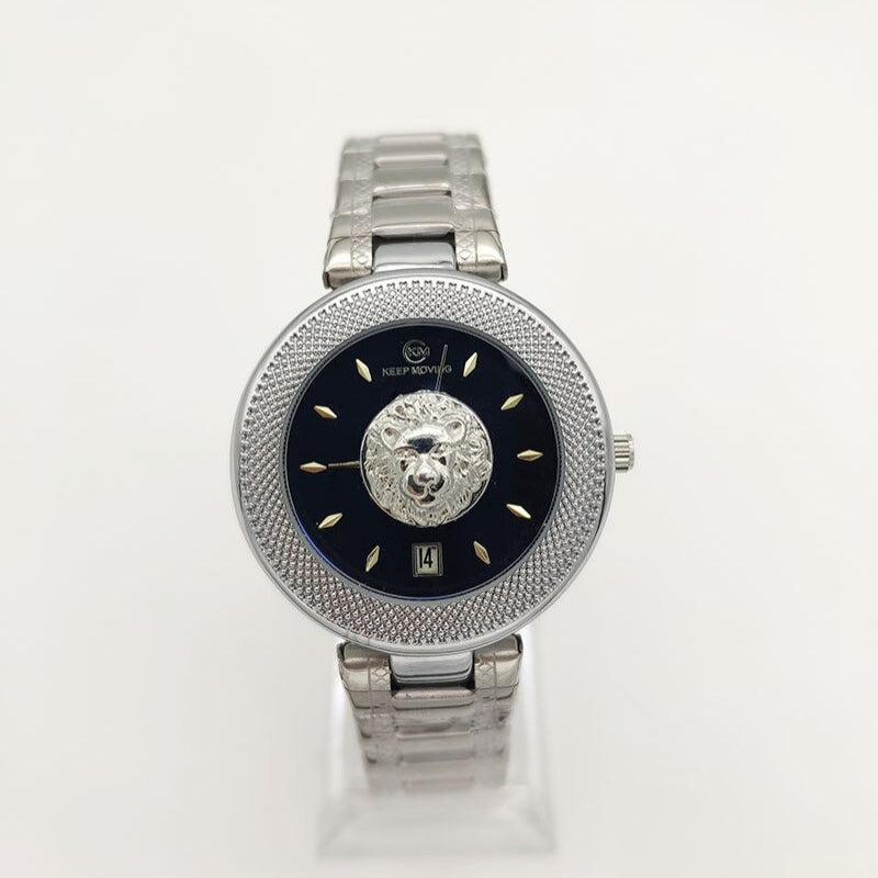 Fierce Lion Head Fashion Dial Waterproof Quartz Watches