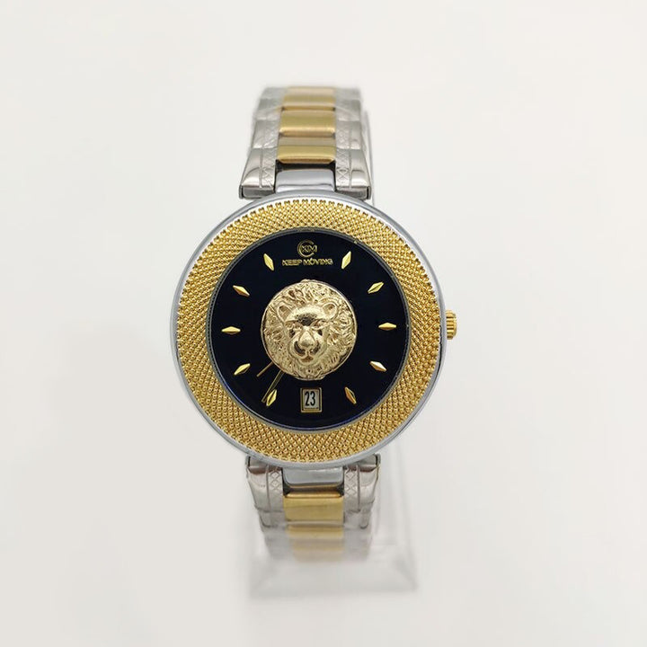 Fierce Lion Head Fashion Dial Waterproof Quartz Watches