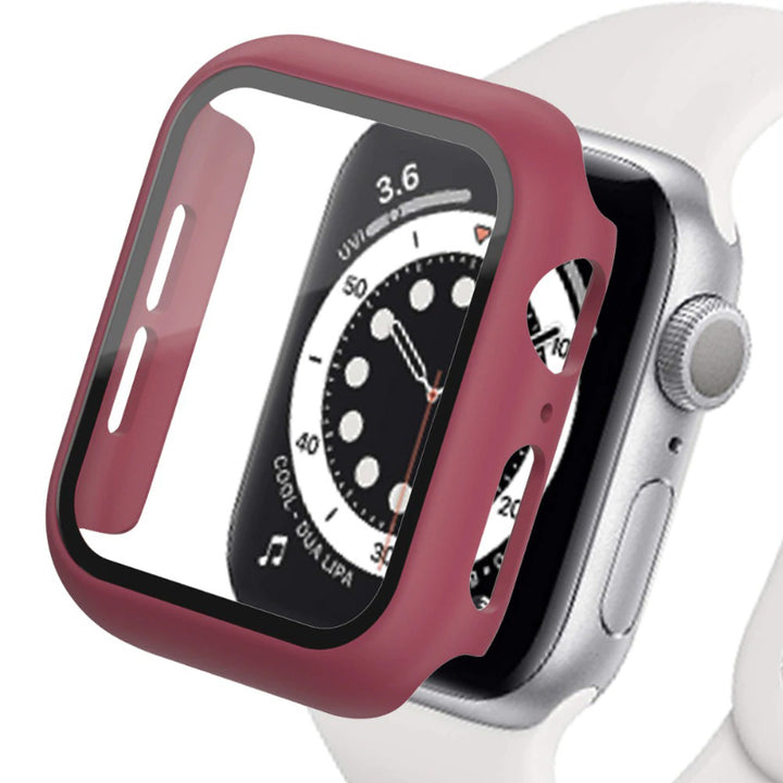 Screen Protector Tempered Glass Cover For Apple Watch Cases