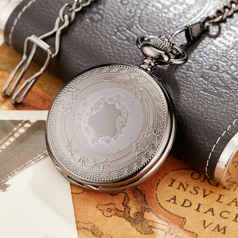 Timeless Roman Numerals Quartz Pocket Watches
