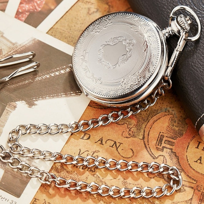 Timeless Roman Numerals Quartz Pocket Watches