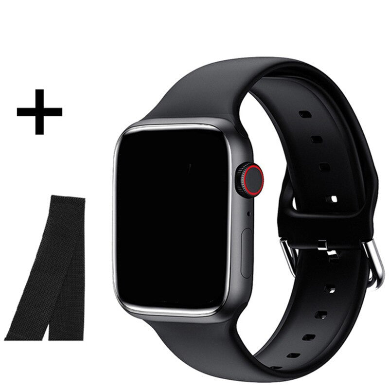 Soft Silicone Strap Health and Fitness Tracker Smartwatches