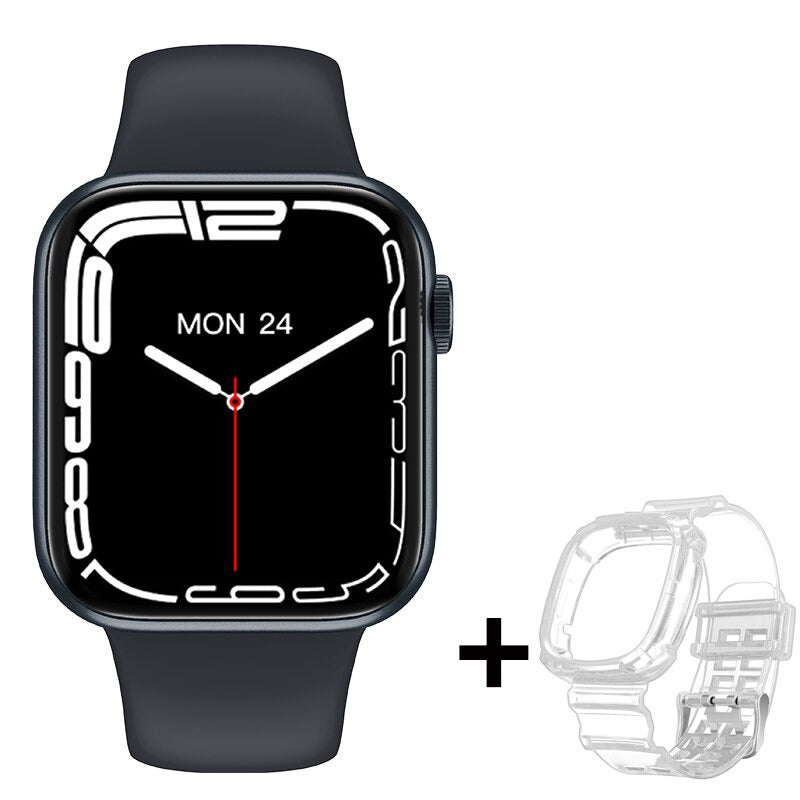 Soft Silicone Strap Health and Fitness Tracker Smartwatches