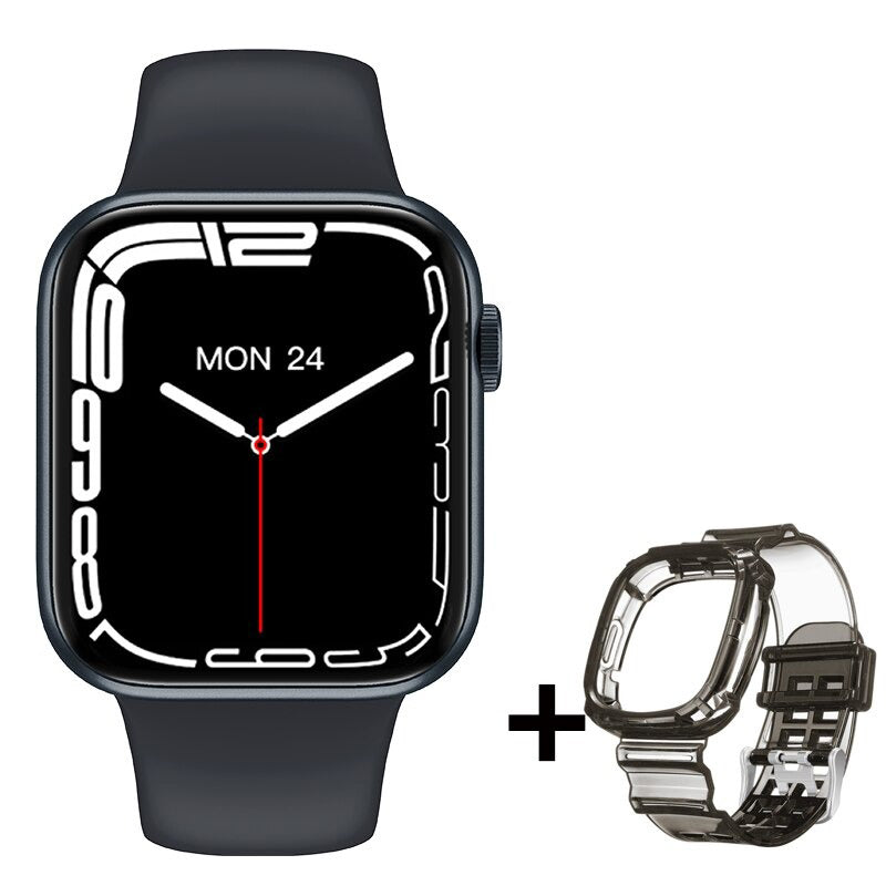 Soft Silicone Strap Health and Fitness Tracker Smartwatches