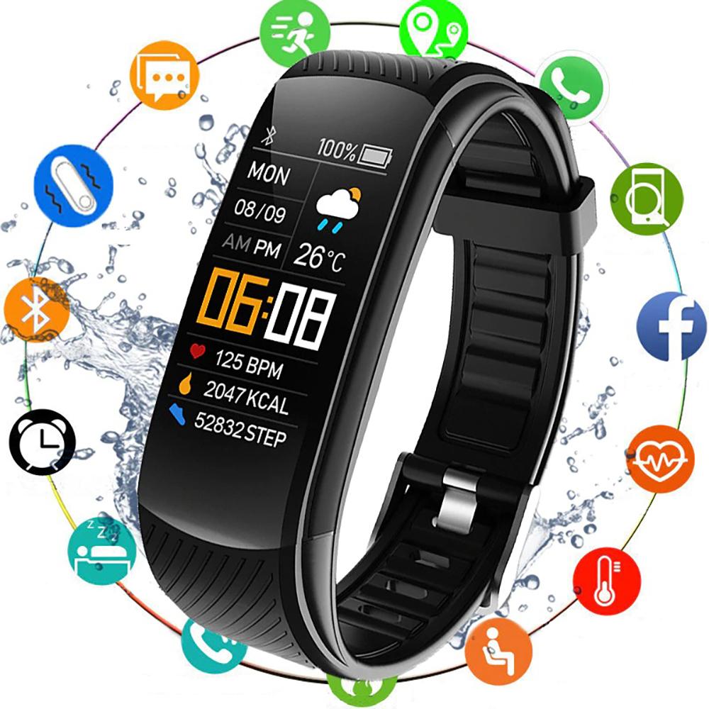 Blood Oxygen Monitor - Sport Fitness Tracker With Blood Pressure And Heart Rate Monitor Smart Watch