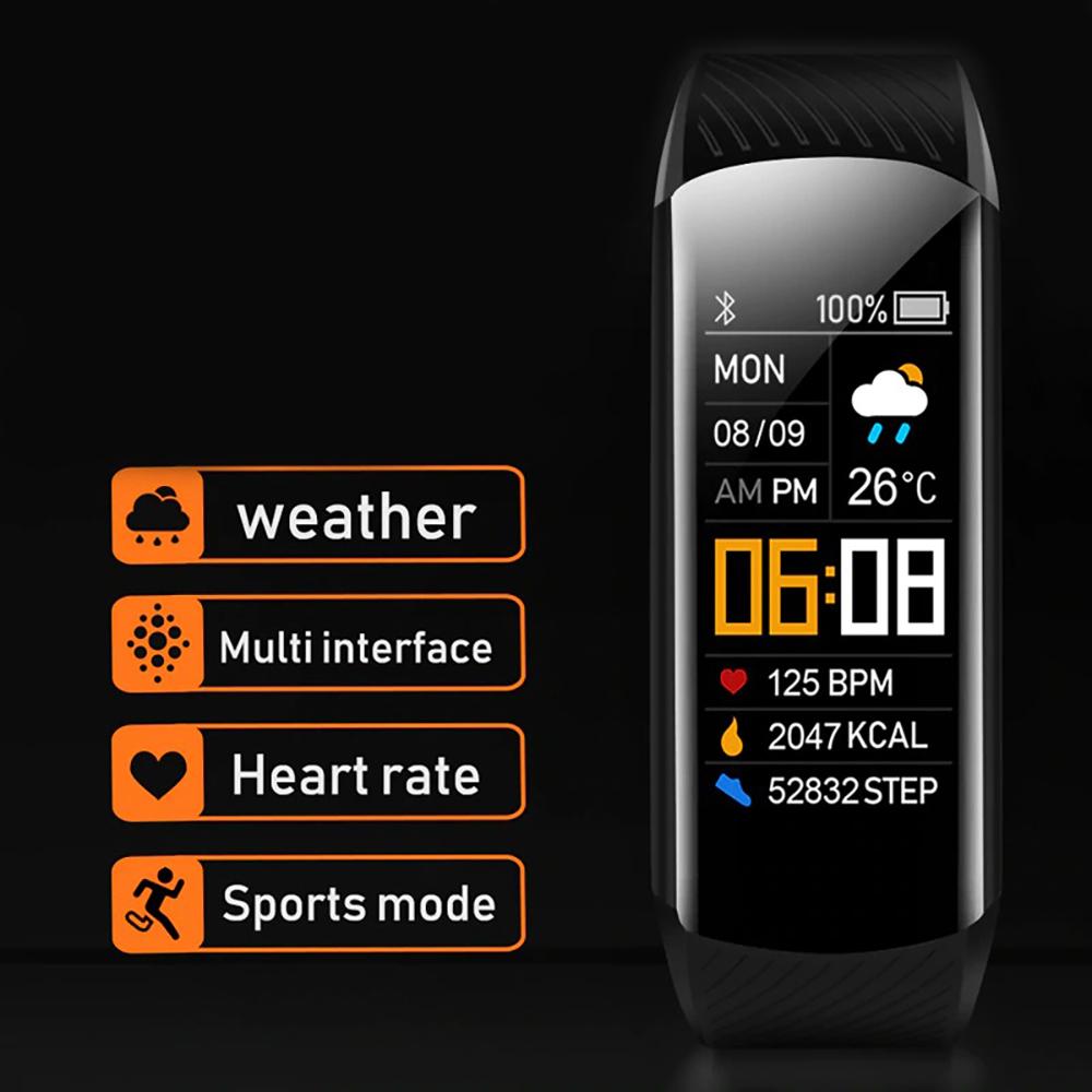 Blood Oxygen Monitor - Sport Fitness Tracker With Blood Pressure And Heart Rate Monitor Smart Watch