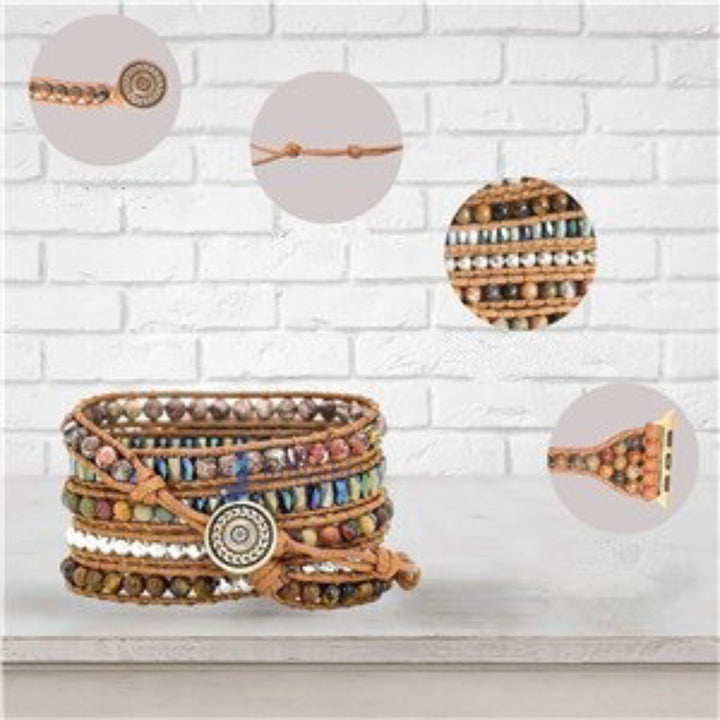 Summer Bohemian Beaded Replacement Straps for Apple Watches