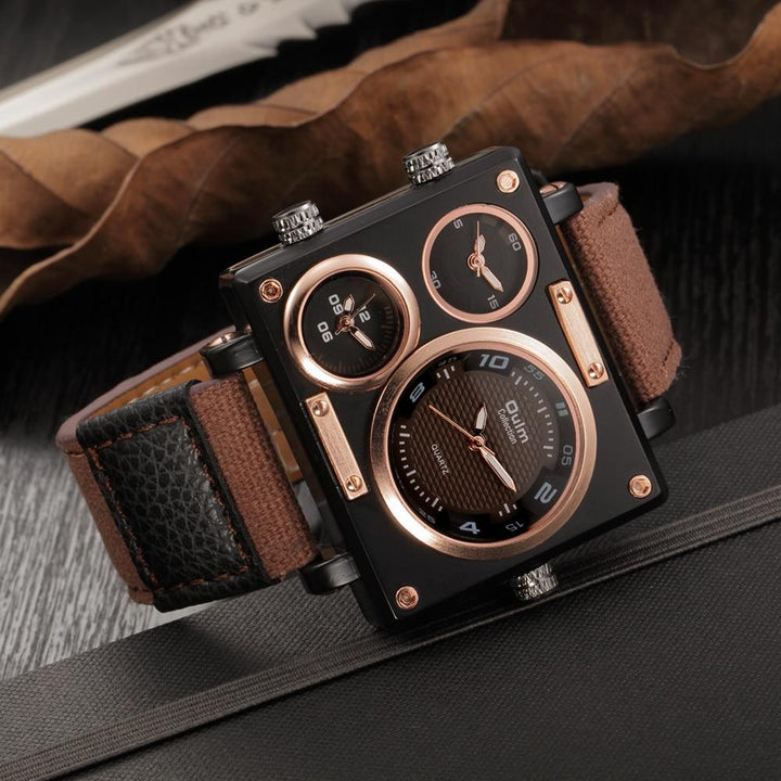 Business Watch For Men - The Mini Watch™ Luxury Brand Fabric Strap Quartz Watch For Men