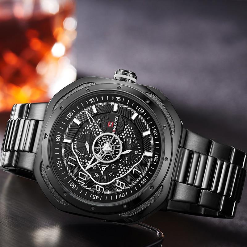 Business Watch For Men - The Square Navi™ Men's Top Luxury Brand Full Steel Military Sports Watch