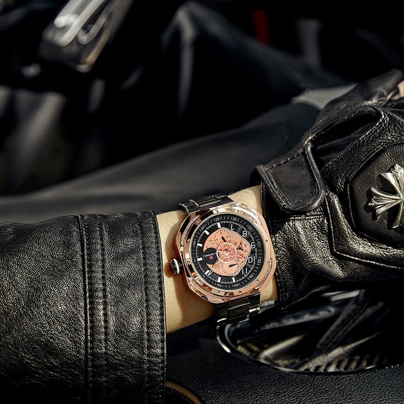 Business Watch For Men - The Square Navi™ Men's Top Luxury Brand Full Steel Military Sports Watch